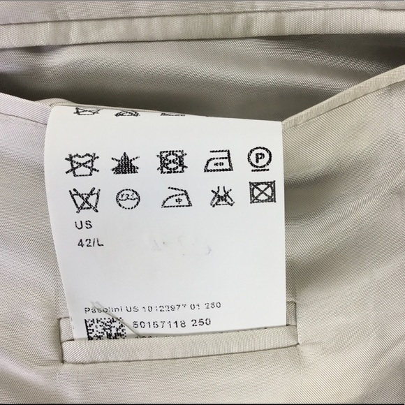 Hugo Boss NWOT Linen Wool Blend Blazer in Wheat. Sz. 42L - Picture 9 of 9